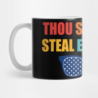 Thou Shalt Not Steal Elections Mug